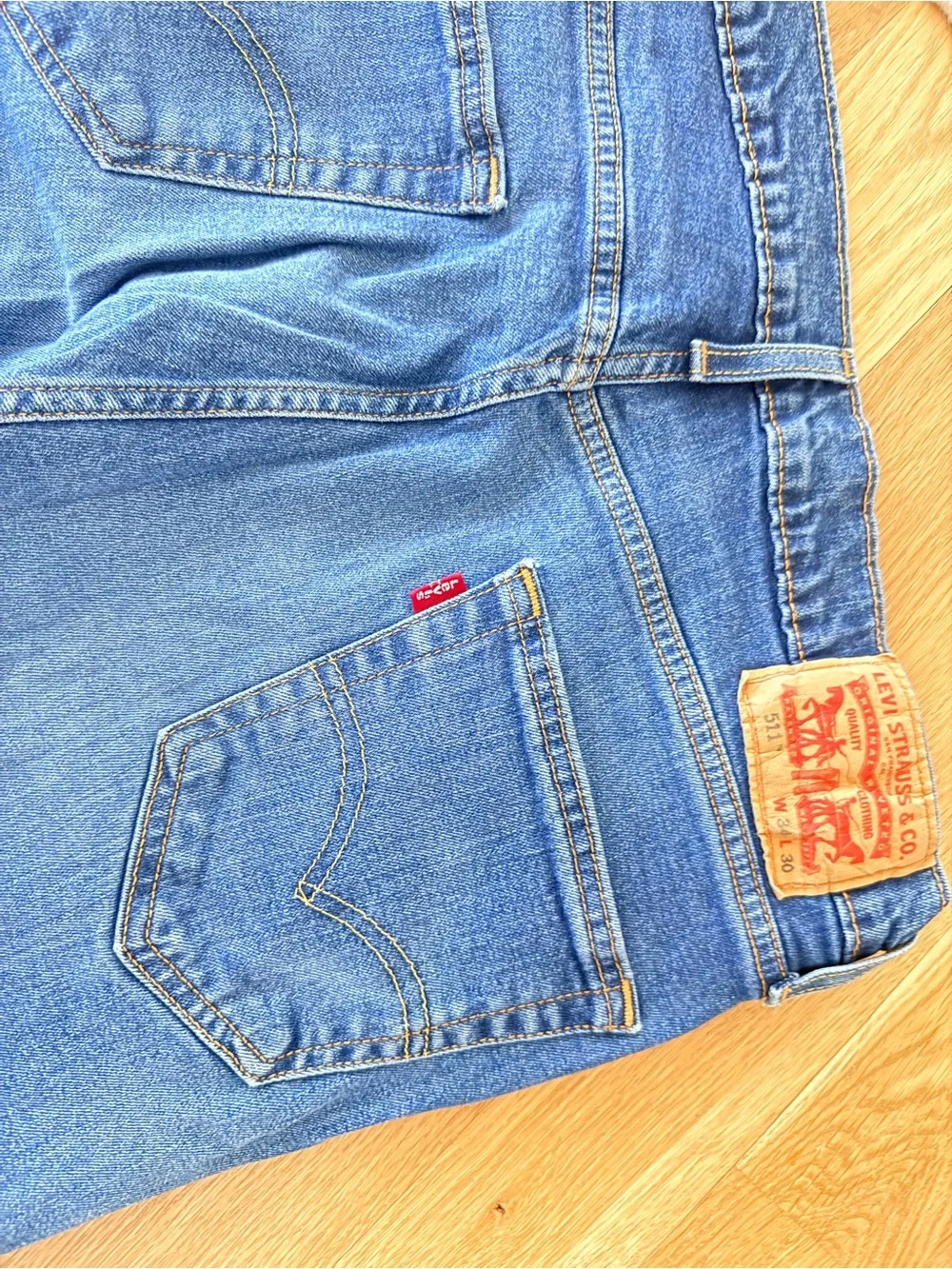 Levi's Men's Classic Blue Straight Jeans